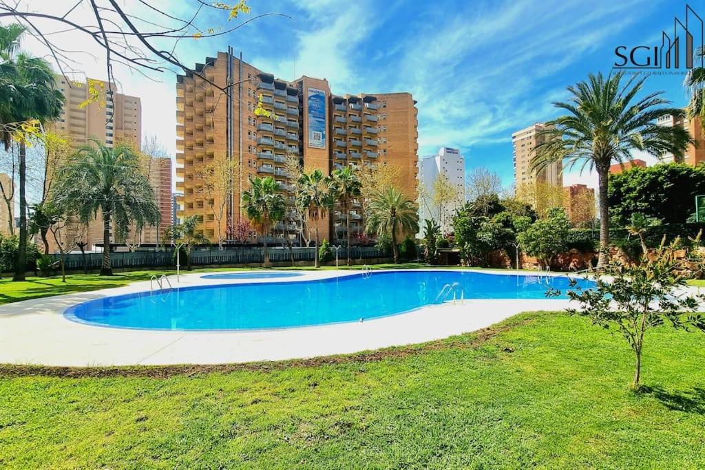 شقة Terraza Chill Out! Torres D' Oboe بينايدورم المظهر الخارجي الصورة