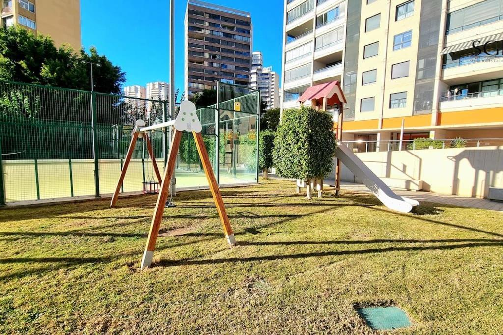شقة Terraza Chill Out! Torres D' Oboe بينايدورم المظهر الخارجي الصورة